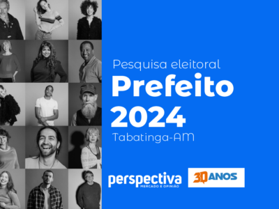 Eleições 2024: Confira a nova pesquisa da Perspectiva para prefeito de Tabatinga.