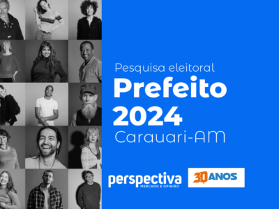 Eleições 2024: Confira a primeira pesquisa da Perspectiva para prefeito de Carauari.