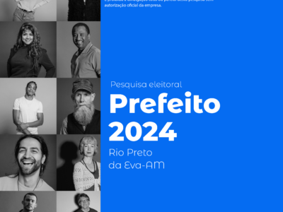 Eleições 2024: Confira a nova pesquisa da Perspectiva para prefeito de Rio Preto da Eva.