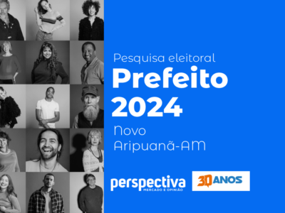 Eleições 2024: Confira a nova pesquisa da Perspectiva para prefeito de Novo Aripuanã.